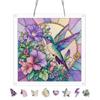 AOSERI Acrylic Puzzle Suncatcher, Hummingbird Jigsaw Puzzle Sun Catcher view 1