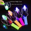CBNSHARET Hand-Cranked Inertia Rotating Magic Flying Top Creative Colorful Luminous Magnetic Track Educational Decompression Toy Spinning Top Toy view 3