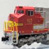 Big Dogz Designs BNSF Santa FE WARBONNET C44-9W Diesel Engine N Scale KAT176-3515 view 2