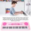 AMONIDA Kids Piano Keyboard, 37 Key Electronic Piano with 100 Timbre 100 Rhythm 50 Presentations 49 Instrument Sound Effects, Portable Music Keyboard for 3 4 5 6 Year Old Boys Girls view 3