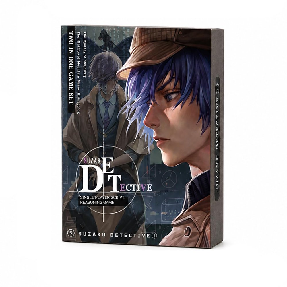 Suzaku Detective II Interactive Mystery Game for 1-2 Players, Ages 15+