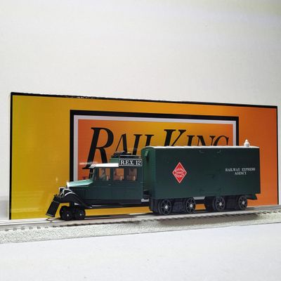 MTH RAILKING Railway Express Agency Galloping Goose Diesel Engine O Gauge 30-21309-1 NEW