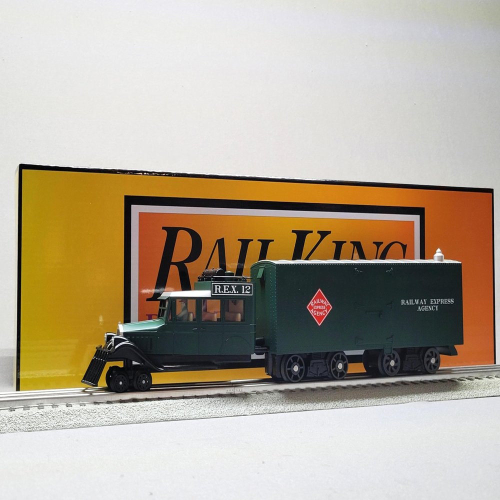 MTH RAILKING Railway Express Agency Galloping Goose Diesel Engine O Gauge 30-21309-1 NEW
