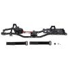 1/10 RC Car 313mm Wheelbase CNC Metal Frame, Aluminum Alloy Chassis with Front Gearbox Design, Universal Fit for SCX10 90046, No - Cut Shell Compatible RC Accessory (Black) view 1