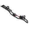 1/10 RC Car 313mm Wheelbase CNC Metal Frame, Aluminum Alloy Chassis with Front Gearbox Design, Universal Fit for SCX10 90046, No - Cut Shell Compatible RC Accessory (Black) view 2