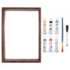 NULYLU Baby Handprint Footprint Frame Kit with Four Slots and Acrylic view 1