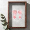 NULYLU Baby Handprint Footprint Frame Kit with Four Slots and Acrylic view 4