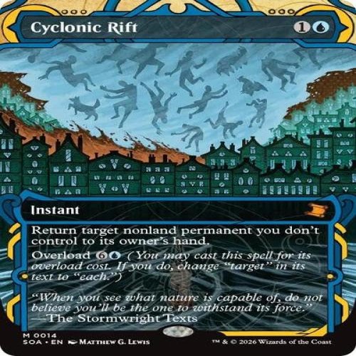 Cyclonic Rift (Secrets of Strixhaven: Mystical Archive) Foil