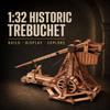 Eververdant Wooden Trebuchet Model Kit for Desk Display, 1:32 3D Puzzle view 2