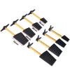 1pc RC Boat L Type Arm/Straight Arm Nylon Steering Rudder Height 28mm/36mm/44mm/52mm Plastic Rudder(52mm L Type Arm) view 2