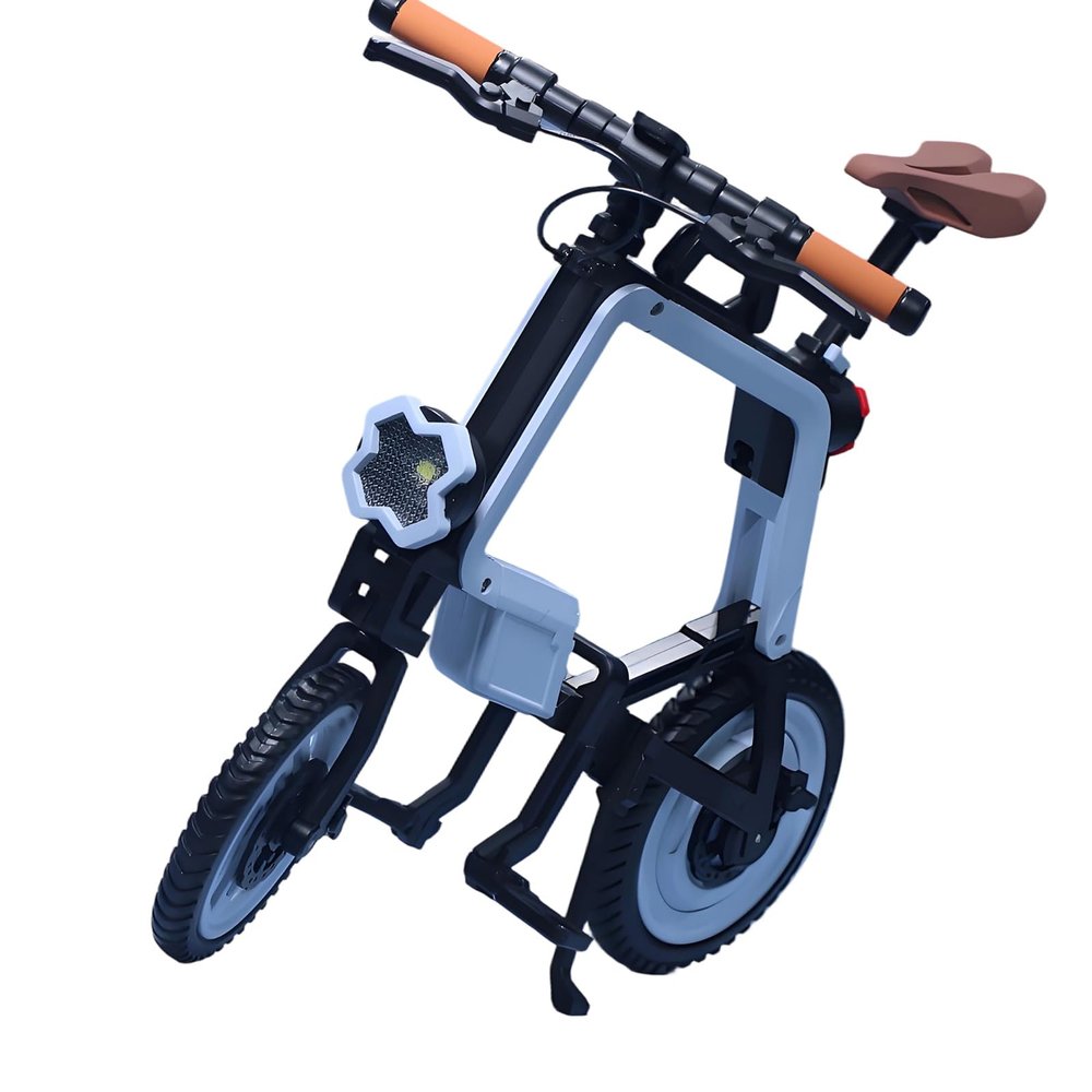 Model Bike Foldable Bike Toy for 1/6 Scale Dolls Enhances Display and Creativity Scale Model Folding Cycle