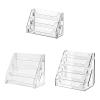 Kfwfuaee Stackable See Through Staircase Organizers for Showcasing Action Figures and Small Decoration Jewelry Stand view 3