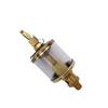 ZOJILY Lubricator Oil Cup 1/4" BSP Male X 2" OD, 100ml Brass Sight Drip Feed Oiler, Needle Valve Type For Hit Miss Engine view 1