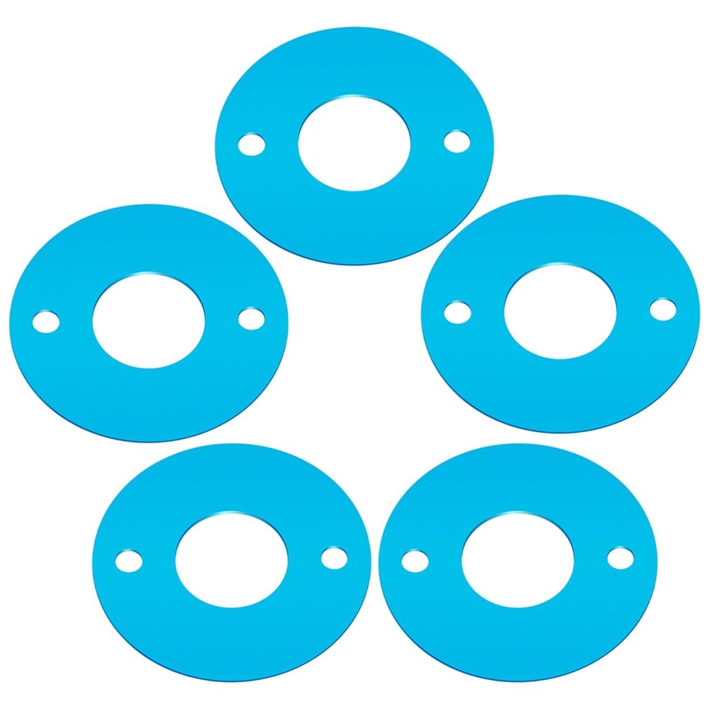 for 5Pcs/Set Aluminium Alloy Motor Gasket Tamiya TT02 1/10 RC Drift Car Upgrade Parts Accessories