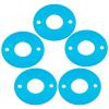 for 5Pcs/Set Aluminium Alloy Motor Gasket Tamiya TT02 1/10 RC Drift Car Upgrade Parts Accessories view 1