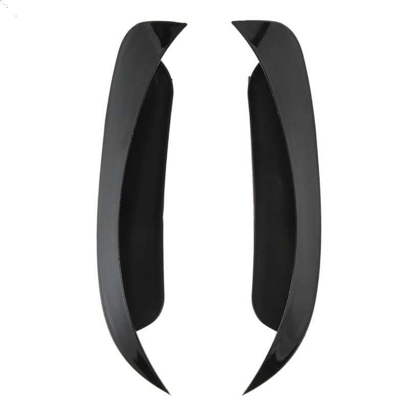 2pcs Glossy Black Rear Bumper Spoiler Fins for GLA Class X156 GLA200 260 GLA45 for AMGLine 20132019