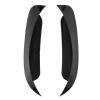 2pcs Glossy Black Rear Bumper Spoiler Fins for GLA Class X156 GLA200 260 GLA45 for AMGLine 20132019 view 1
