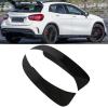 2pcs Glossy Black Rear Bumper Spoiler Fins for GLA Class X156 GLA200 260 GLA45 for AMGLine 20132019 view 2