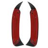 2pcs Glossy Black Rear Bumper Spoiler Fins for GLA Class X156 GLA200 260 GLA45 for AMGLine 20132019 view 3