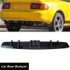 7Fins Compatible with Toyota Celica Car Lower Rear Diffuser Fin Bumper Lip Splitter Spoiler Chassis Deflector Kit(Glossy Black) view 2