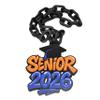 Senior 2026 Hype Chain Necklace, Graduation Spirit Accessory for Pep Rallies, Senior Night, and Class of 2026 Gifts view 1