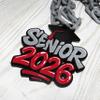 Senior 2026 Hype Chain Necklace, Graduation Spirit Accessory for Pep Rallies, Senior Night, and Class of 2026 Gifts view 2