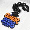 Senior 2026 Hype Chain Necklace, Graduation Spirit Accessory for Pep Rallies, Senior Night, and Class of 2026 Gifts view 4