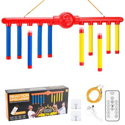 WEACFUS Reflex Drop Sticks Challenge Game, Two-Player Mode