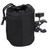 ToysCentral Basics Motorcycle Cup Holder, Oxford Fabric Motorcycle Drink Water Bottle Holder with Alligator Clamp, Fits 0.55" to 1.5" Diameter Handlebars, for ATV UTV Scooter Wheelchair view 1