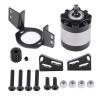 1:5 Planetary Gearbox Transmission Case for D90 1/10 Scale RC Crawler Car, CNC Machined Aluminum Alloy RC Gearbox with Motor Mount and Hardware Kit, Replacement Transmission Box fo view 1