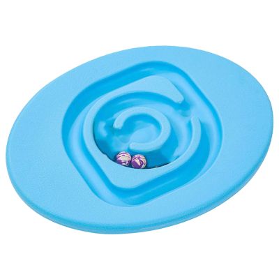 Rcniso Maze Balance Board for Kids, Improve Concentration Snail Balance Board for Children Perform Perception Training Improve Learning Ability (Sky Blue)