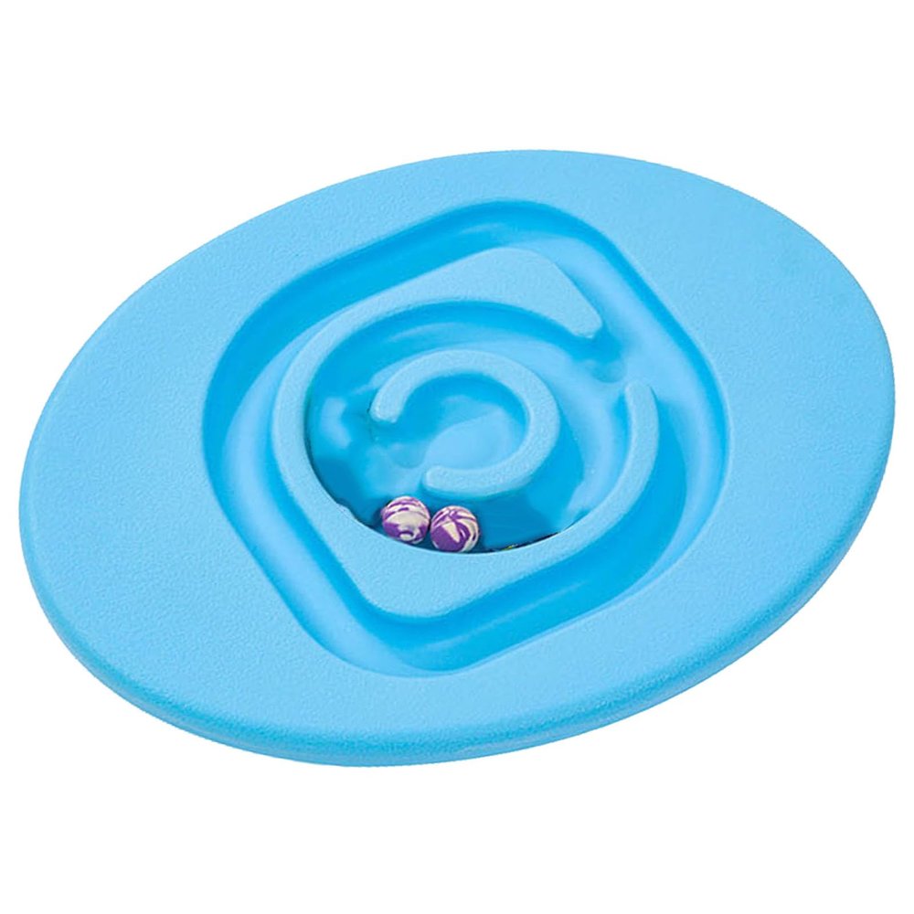 Rcniso Maze Balance Board for Kids, Improve Concentration Snail Balance Board for Children Perform Perception Training Improve Learning Ability (Sky Blue)