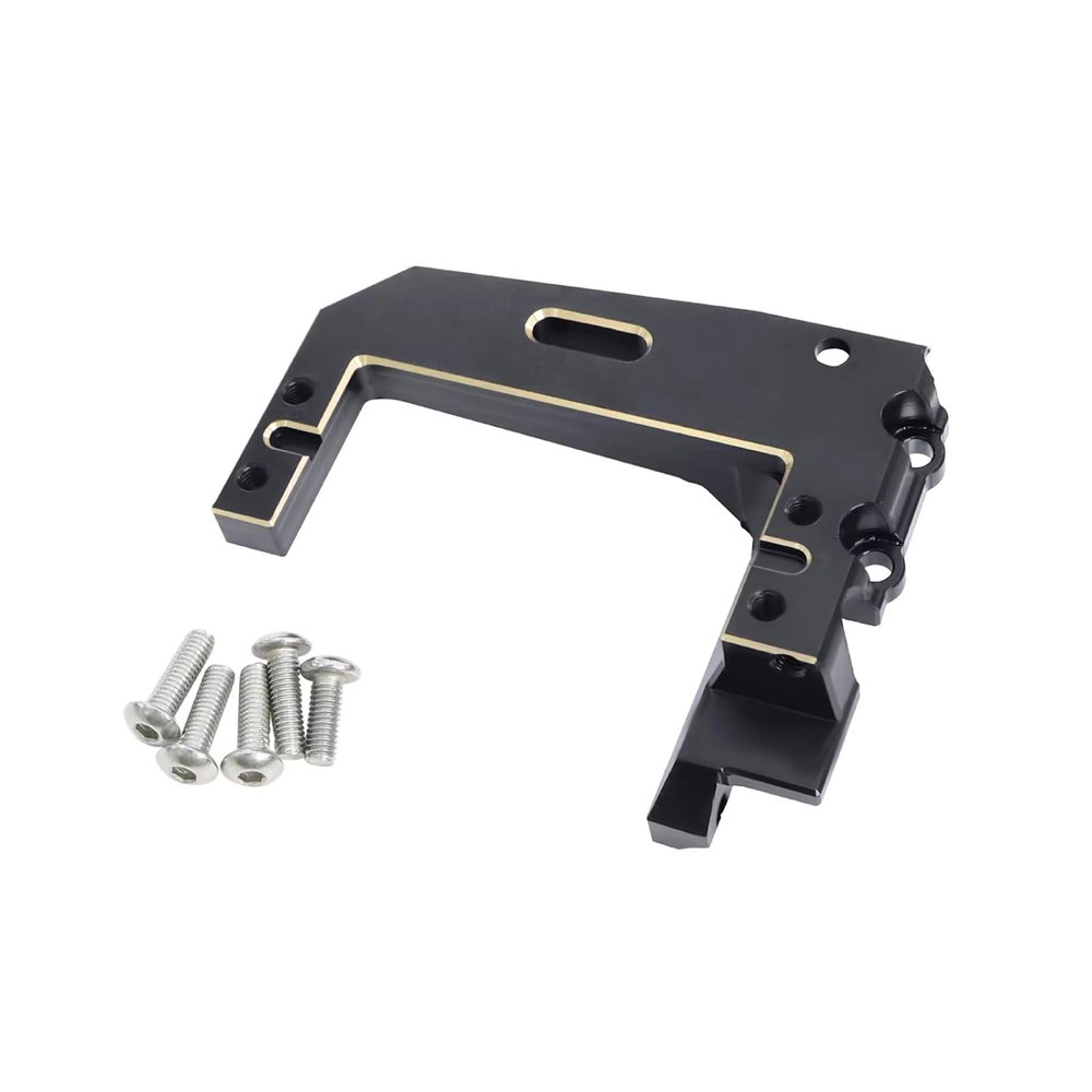 for Vanquish H10 1/10 82g Brass Servo Mount Servo Bracket RC Crawler Car Optic Replace Stock Plastic Part RC Upgrade Parts RC Car Toys Parts