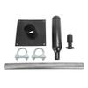 Generator for exhaust Extension Silencer Kit with Insulated Through-Wall Mounting Plate, Flexible Hose Muffler Adapter for Firman T07571 EU7000is EU6500is, Stainless Steel Noise Reduction view 1