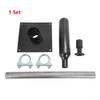 Generator for exhaust Extension Silencer Kit with Insulated Through-Wall Mounting Plate, Flexible Hose Muffler Adapter for Firman T07571 EU7000is EU6500is, Stainless Steel Noise Reduction view 4