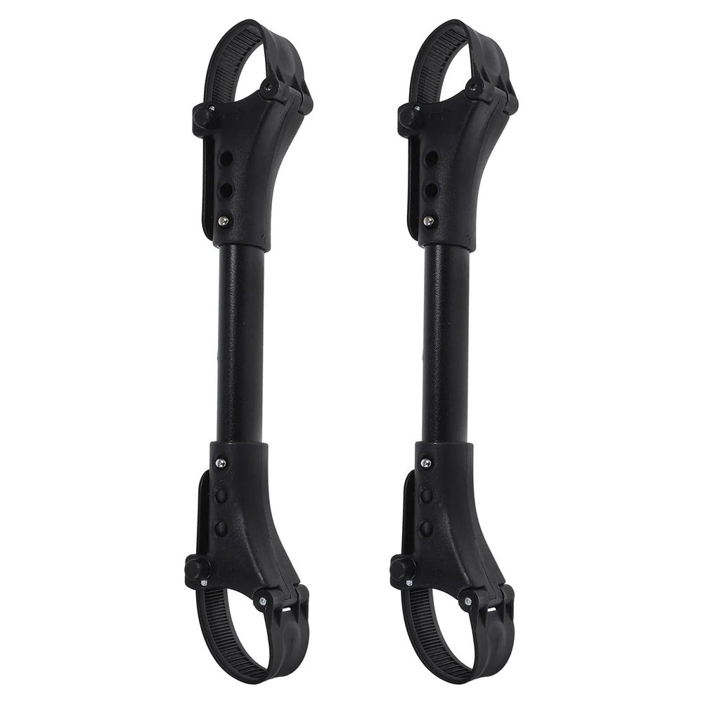 2pcs Universal Baby Stroller Connector Heavy Duty Aluminum Outdoor Double Pram Adapter Twin Carriage Connection Kit for Two
