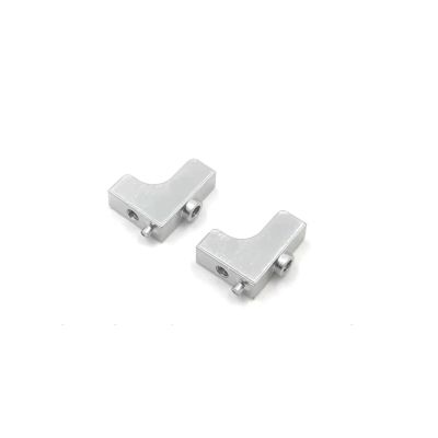 RC Modifications Spare for Wltoys 144001 144002 144010 124007 124016 124017 124018 124019 Metal Steering Servo Mount Base RC Car Upgrade Parts(Silver)