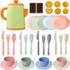Hiawbon Tea Party Set 33 Pcs Plastic Tea Set view 1
