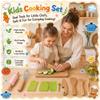 Hiawbon 17 Pcs Wooden Cooking & Baking Set for Real Cooking view 4