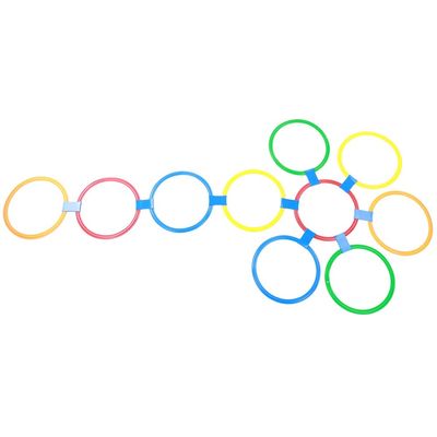 PEPDIMA Speed Rings Durable Training Aid Outdoor Sport Tool for Kids 10 Pieces