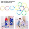PEPDIMA Speed Rings Durable Training Aid Outdoor Sport Tool for Kids 10 Pieces view 2