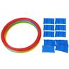 PEPDIMA Speed Rings Durable Training Aid Outdoor Sport Tool for Kids 10 Pieces view 3