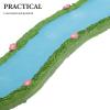 UKCOCO Miniature River Resin Figurine for Fairy Garden, Micro Landscape Creek Decoration Garden Water Feature, Small Stream Model for Dollhouse and Sand Table Setup view 3