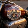 Brotherhood Ride Coin, Old Bastards Brotherhood Club Challenge Coin, Skeleton Motorcycle Riders Lifetime Member Collectible Coin for Motorcycle Lovers, Riders Lovers, Biker Club Members (3pcs) view 3