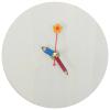 LALAFINA DIY Wooden Clock Kit 15cm Round Unfinished Clock Face with Movement and Pencil Hands for Crafting and Painting, Art Project Supplies for Home Decor and School Activities view 1