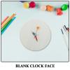 LALAFINA DIY Wooden Clock Kit 15cm Round Unfinished Clock Face with Movement and Pencil Hands for Crafting and Painting, Art Project Supplies for Home Decor and School Activities view 3