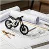 NIMBUSTRA Compatible with Surron Light Bee X 1:9 Electric Dirt Bike Model, Realistic 3D Printed Racing Bike Scale Model with Functional Linkage and Movable Wheels view 4