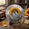 Be Alright Sunflower Coin, Double-Sided Inspirational Sunflower Challenge Coin-The Sun Will Rise and We Will Try Again, Sunflowe r Kind Positive Commemorative Gift for Friends & Family (10pcs) view 3
