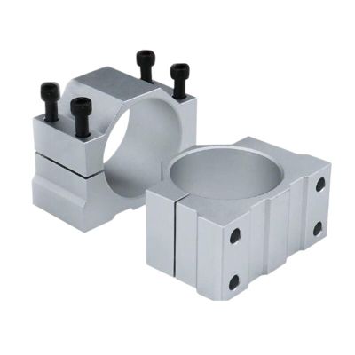 1pcs CNC Machine Motor Router Mount Bracket Fixture with Screws 38mm,40mm,42mm,44mm,46mm Aluminum Clamp(44mm)
