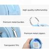 Carrying Case For Tamagotchi Paradise, Protective Storage Bag With Transparent Window, Lanyard & Keychain, Shockproof Travel Pouch For Tamagotchi Paradise (Blue) view 2